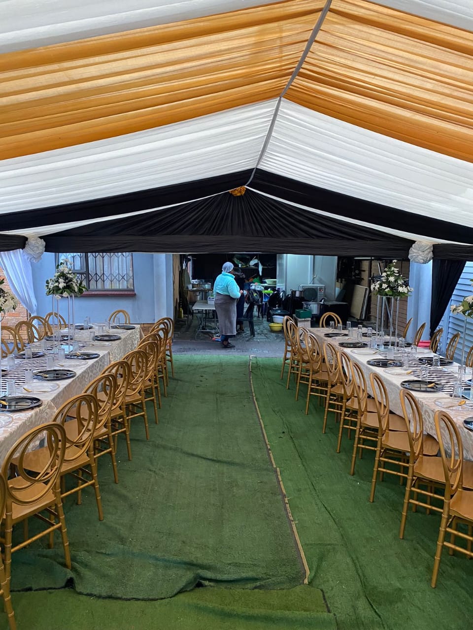 Executive Fleet & Tent Setup