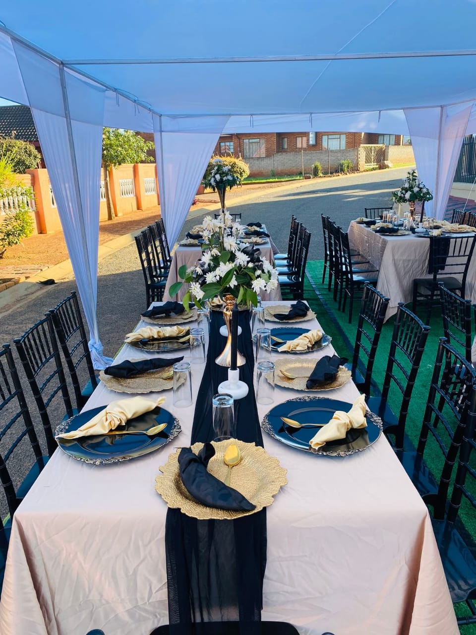 Banquet Table Decor