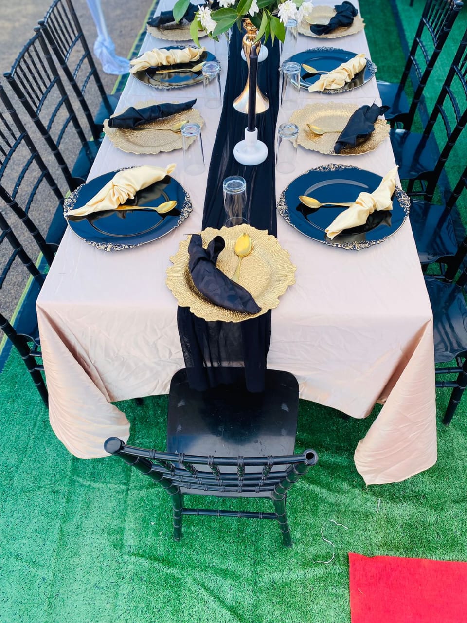 Grocery and Catering Table