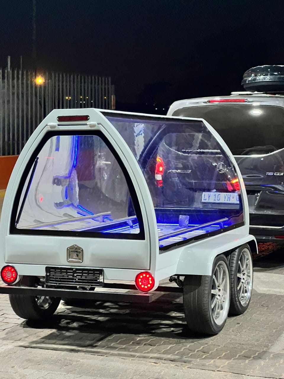 Executive LED Hearse Trailer