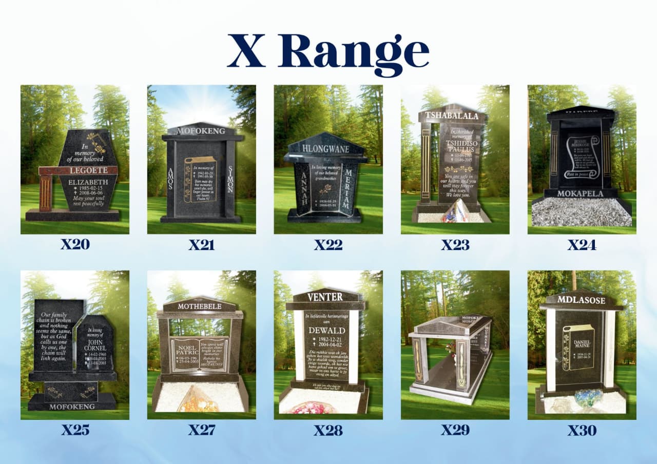 X Range Tombstone Sheet 6